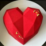 Valentine's Heart Mousse Cake