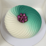 Twisted White & Green