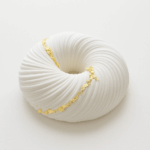 Twisted White & Gold